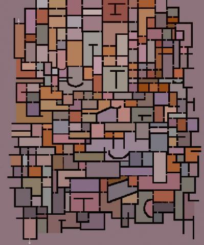 Mondrian maze